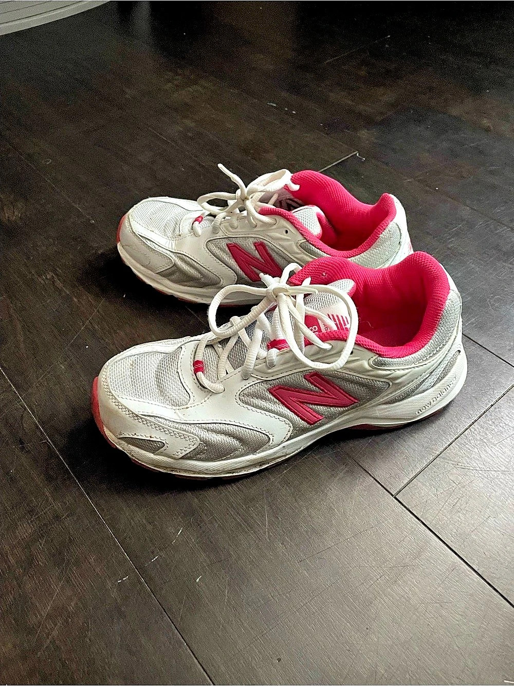 New Balance 608 Women's Sneakers US 6.5 Gray & Pink